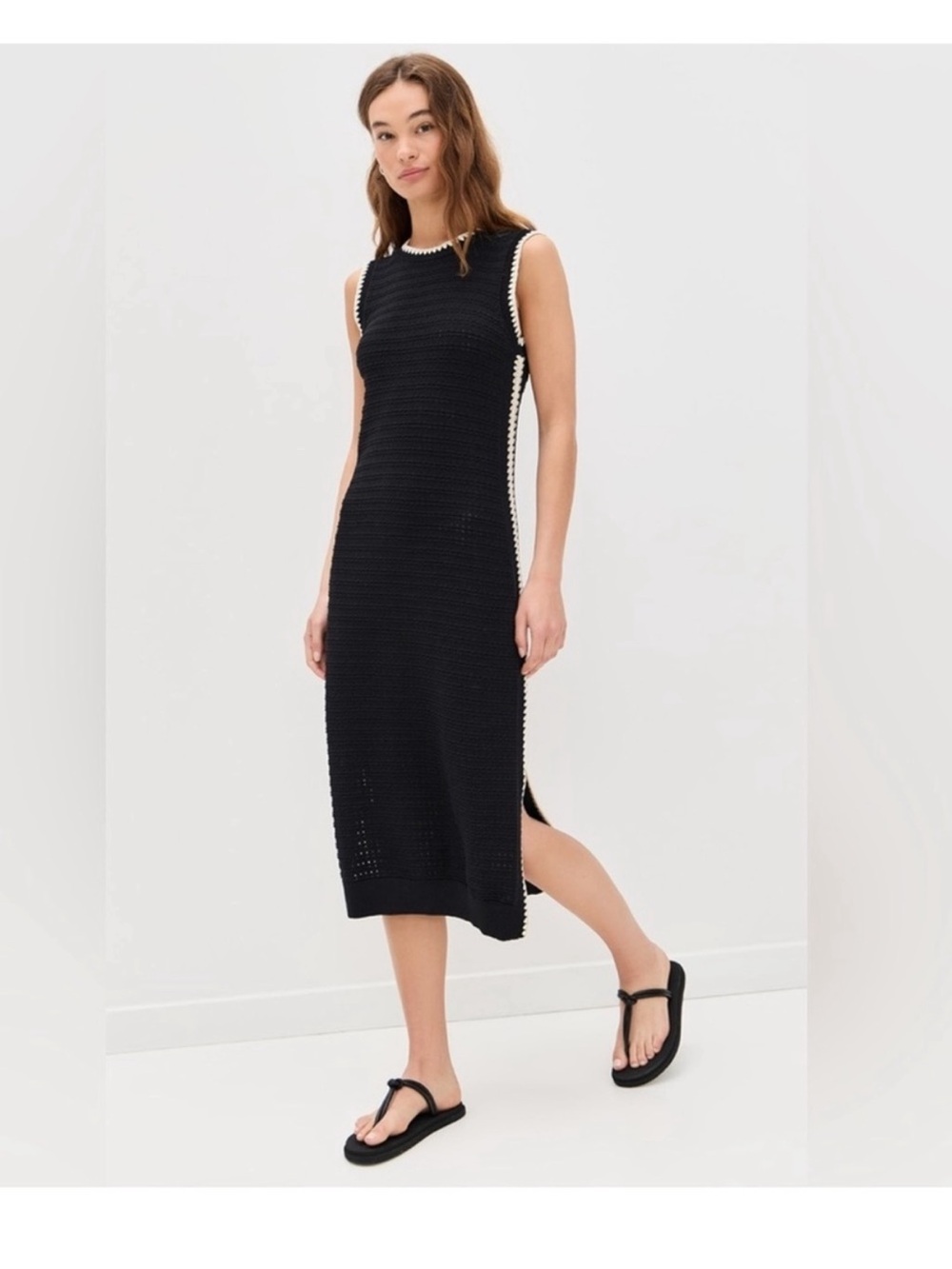 Varley Dwight Tank Knit Dress